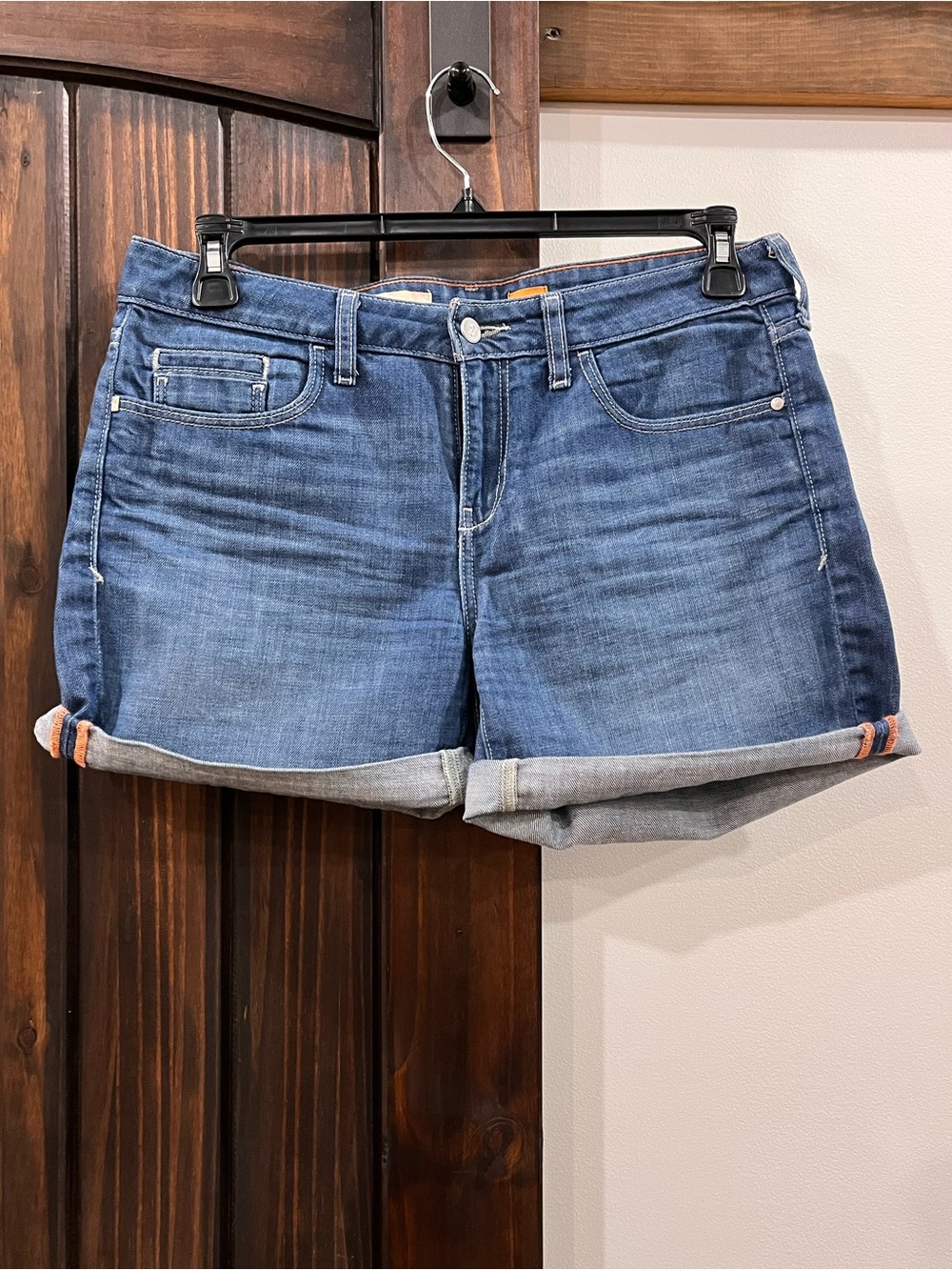 Pilcro&The letterpress Anthropolgie denim shorts like new size 29